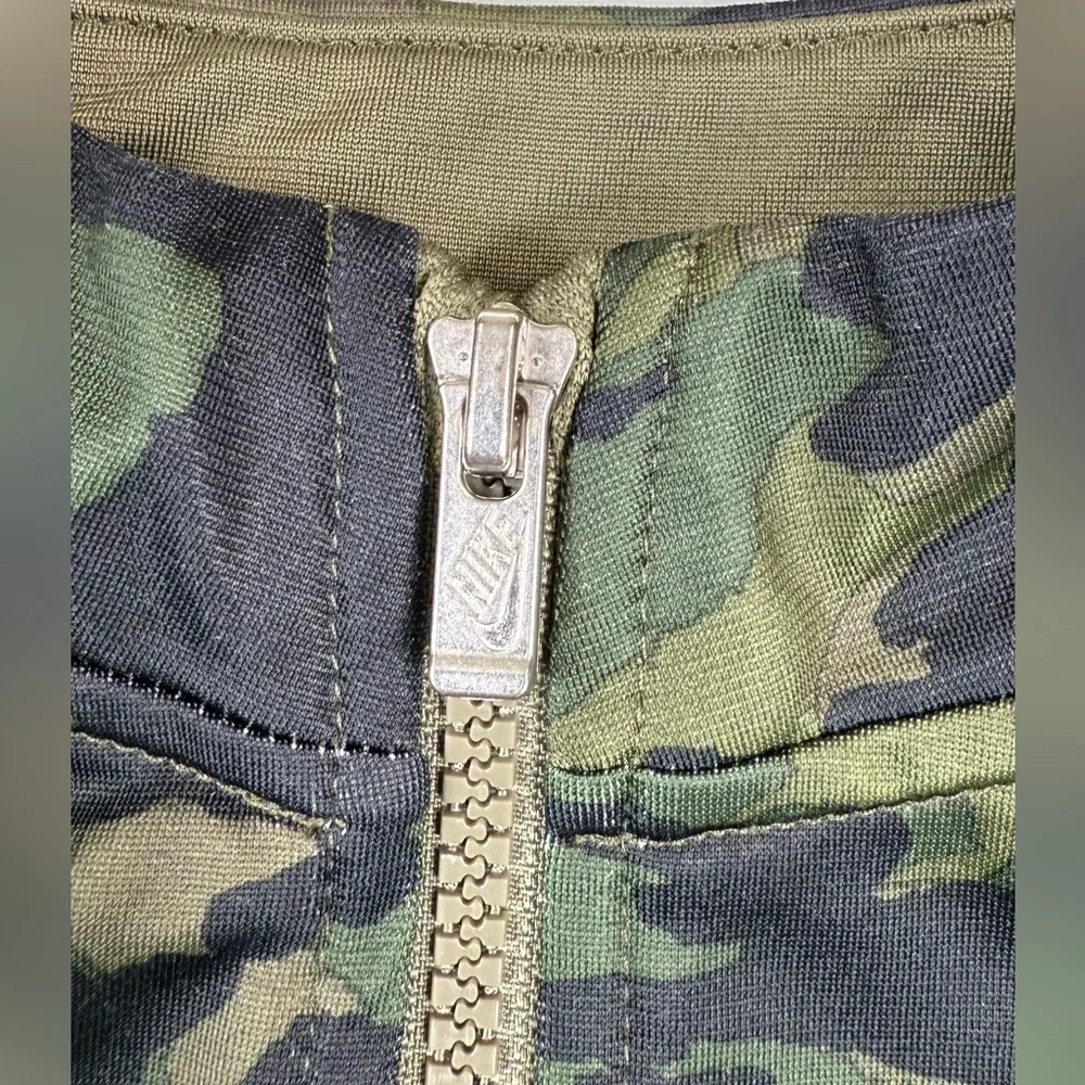 NIKE Toddler Boy Camo Full‎ Zip Track Jacket 2T Logo Athletic Streetwear Swoosh
